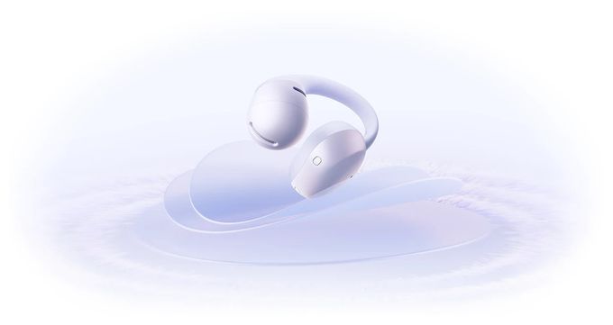 In-Ear Bluetooth Kopfhörer kabellos 9 h Laufzeit IP55  OpenDots Air (Violett) 