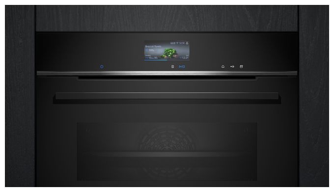 Einbaubackofen kompakt Dampfgaren AutoClean CS736G1B1 