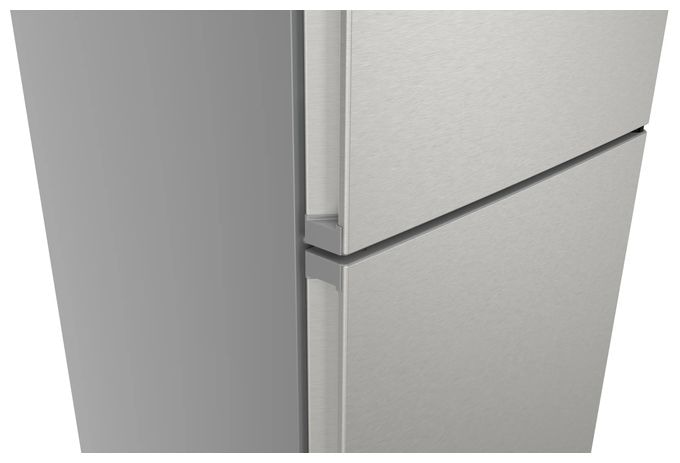 260 l / 103 l Kühl-Gefrierkombi freistehend NoFrost 129 kWh Jahr  iQ300 KG39NVIBG (Silber) 