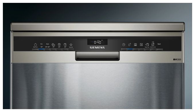 60 cm Geschirrspüler freistehend Sehr leise 13 Maßgedecke aquaStop Funktion iQ300 SN23EI03KE 