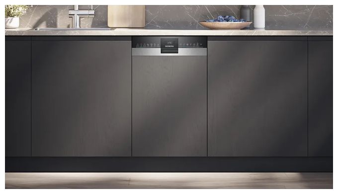 45 cm Geschirrspüler teilintegriert (ohne Front) Leise 10 Maßgedecke aquaStop Funktion iQ300 SR53ES25KE 