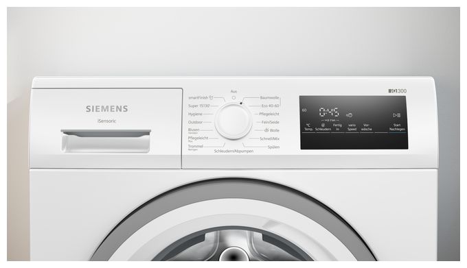 8 kg Frontlader Waschmaschine 1400 U/min aquaStop Funktion AutoClean iQ300 WM14N127 