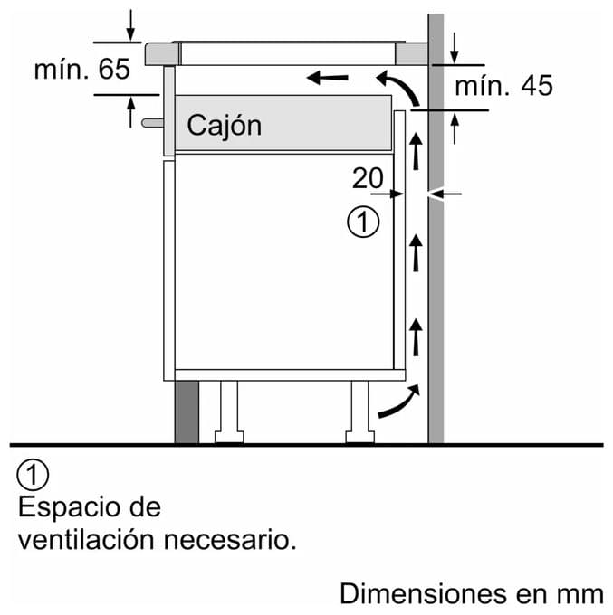 59.2 cm Induktions Kochfeld/Herdplatte 4 Zone(n) iQ500 ED61AHSC1E autarkes 