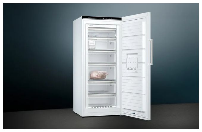 290 l Gefrierschrank 161 kWh Jahr NoFrost  iQ500 GS51NAWCV (Weiß) 