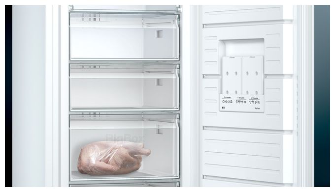 328 l Gefrierschrank 212 kWh Jahr NoFrost  iQ500 GS54NUWDV (Weiß) 
