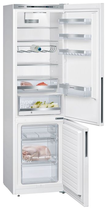 249 l / 94 l Kühl-Gefrierkombi freistehend 149 kWh Jahr  iQ500 KG39EAWCA (Weiß) 