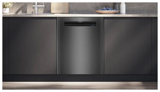 60 cm Geschirrspüler unterbaufähig Sehr leise 14 Maßgedecke aquaStop Funktion Heat exchanger/Drying assistant iQ500 SN15EC06CS 