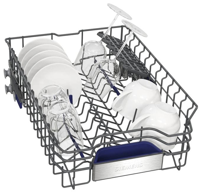 45 cm Geschirrspüler teilintegriert (ohne Front) Sehr leise 10 Maßgedecke aquaStop Funktion Wärmetauscher iQ500 SR55ZS10ME 