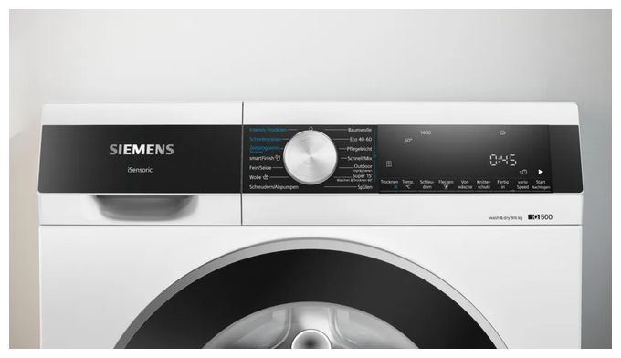 9 kg 6 kg Waschtrockner 1400 U/min iQ500 WN44G242 