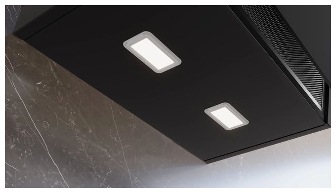 Dunstabzugshaube Wand 60 cm Abluft/Umluft (Schwarz) iQ300 LC65KDFDK 