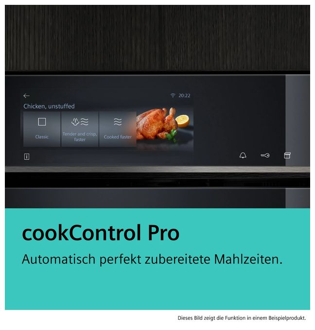 Backofen-Set groß AutoClean activeClean mit autarkem 79,2 cm Induktions Kochfeld PQ100PMF (HB978GNM1 + EX80BNVV6E + HZ9TY010) 