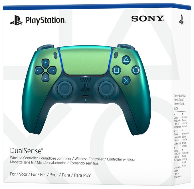 Analog / Digital Gamepad für PlayStation 5, Android, MAC, PC, iOS  DualSense Wireless Controller (Türkis) 