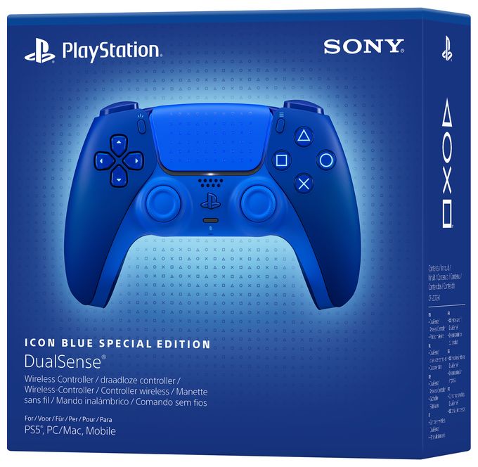 Analog / Digital Gamepad für PlayStation 5  DualSense Wireless Controller (Blau) 