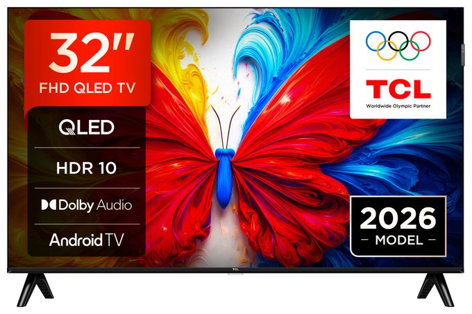 QLED 81,3 cm (32 Zoll) Fernseher Full HD VESA 100 x 100 mm 32S5L 
