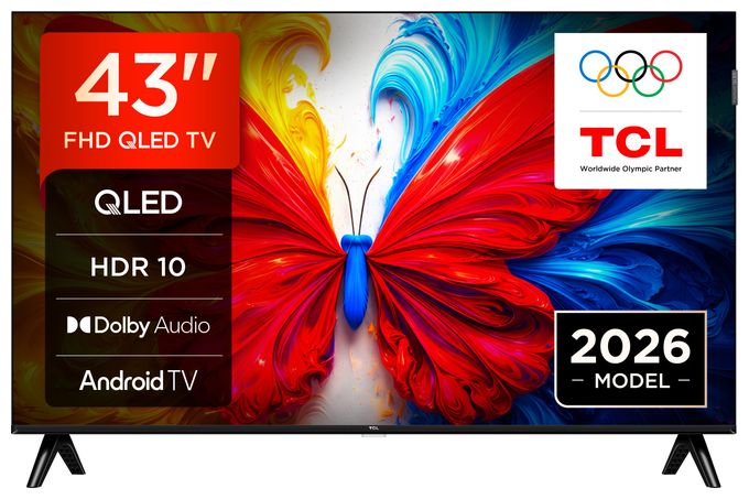 QLED 109,2 cm (43 Zoll) Fernseher Full HD VESA 100 x 100 mm 43S5L 