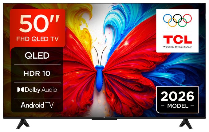 QLED 127 cm (50 Zoll) Fernseher 4K Ultra HD VESA 200 x 200 mm 50S5L 
