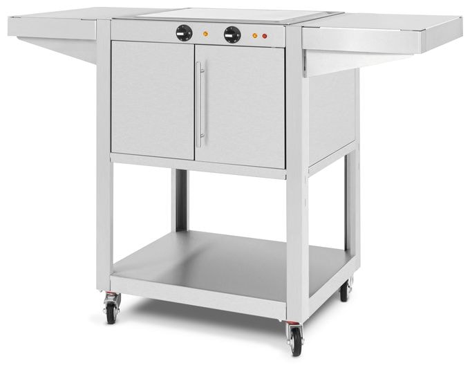 2 Zone(n) 3000 W mit 480 x 410 mm Fläche  Teppinox GW3000 Basic (Edelstahl) 