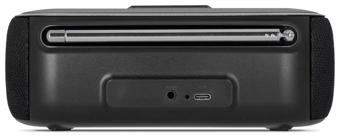 Bluetooth DAB+, FM Radio Tragbar  Viola BT1 (Schwarz, Grau) 
