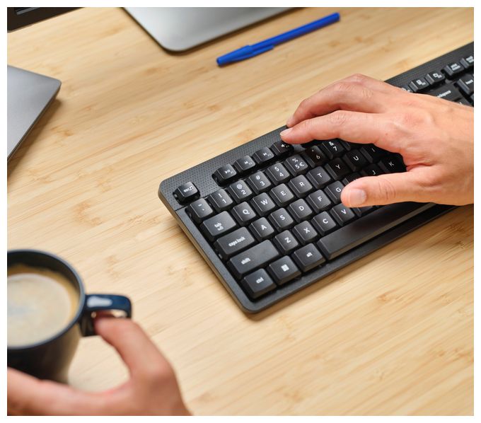 Büro Tastatur RF Wireless 2.4 GHz  Ody II (Schwarz) 