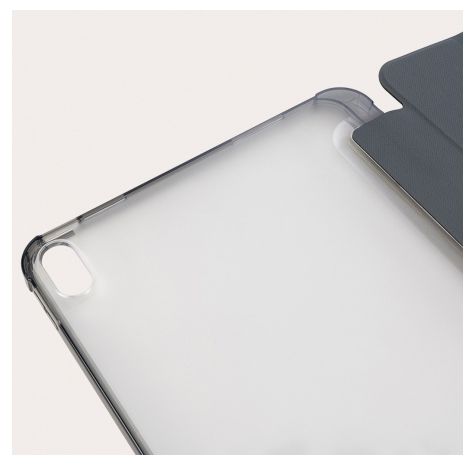 Folio aus Polycarbonat, Thermoplastische Polyurethane (TPU) für Apple iPad 10.9" 10th gen 2022 bis 27,7 cm (10.9") Schockresistent (Grau, Transparent) IPD1022ST-G 