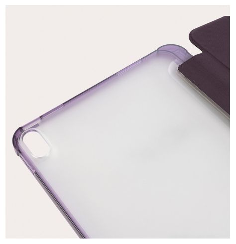 Folio aus Polycarbonat, Thermoplastische Polyurethane (TPU) für Apple iPad 10.9" 10th gen 2022 bis 27,7 cm (10.9") Schockresistent (Violett, Transparent) IPD1022ST-PP 
