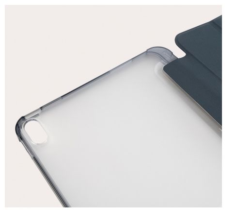 Folio aus Polycarbonat, Thermoplastische Polyurethane (TPU) für Apple iPad 10.9" 10th gen 2022 bis 27,7 cm (10.9") Schockresistent (Graphit, Transparent) IPD1022STBBK 