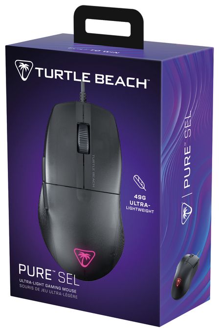 8000 DPI Gaming Maus Optisch  Pure SEL (Schwarz) 