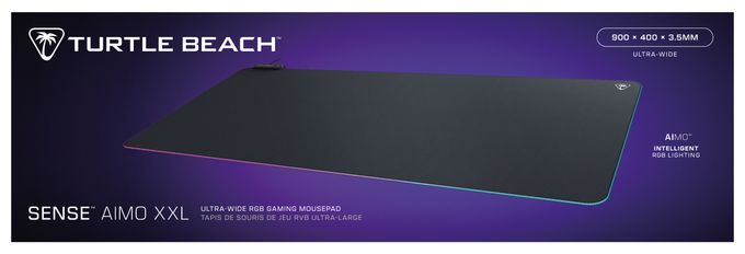 Mauspad  Sense AIMO (Schwarz) 