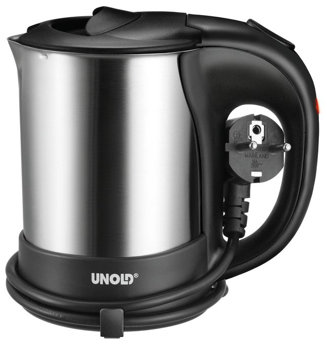 0,5 l Wasserkocher 1000 W  18575 (Schwarz, Edelstahl) 