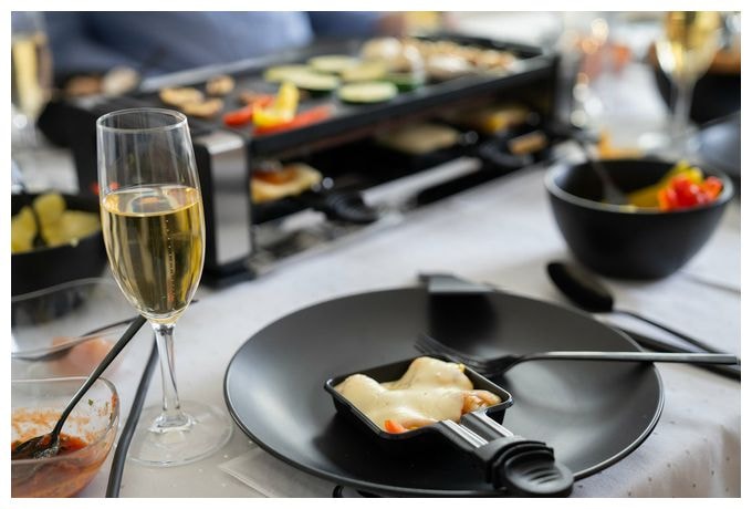 8 Person(en) 1200 W 48730 Finesse Basic Raclette 