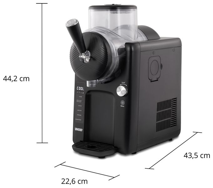 1400 l Eismaschine 150 W 48956 Sofie 2in1-Slush und Softeismaschine 