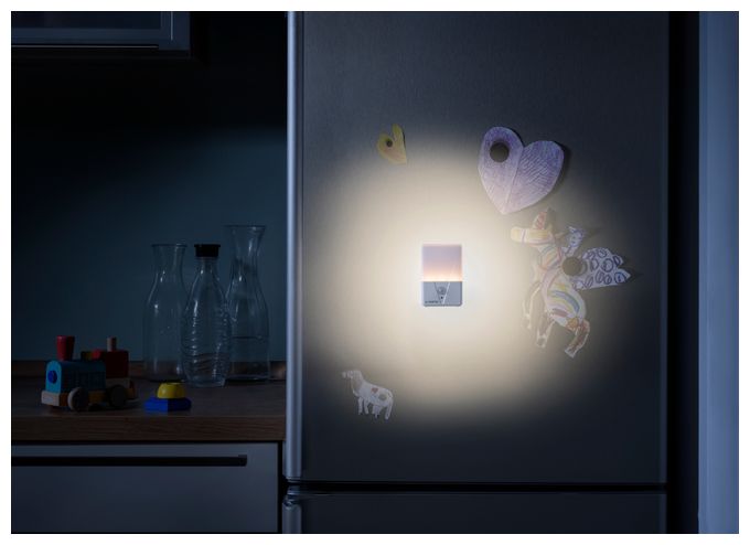 Warmweiß Batterie  Motion Sensor Night Light Twin Pack (Weiß) 