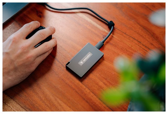 1 TB SSD M.2  Metal Mini (Grau) 
