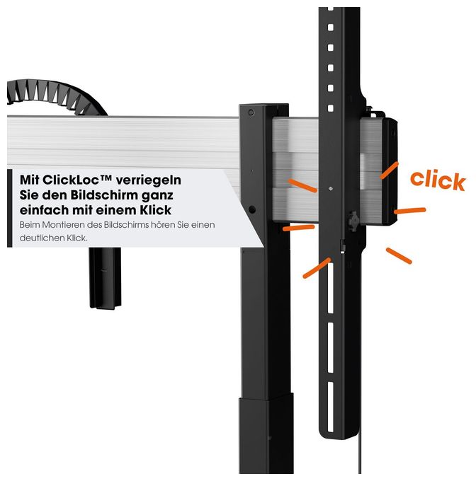 RISE 2005B Motorisierter Display-Boden-Wand-Lift 