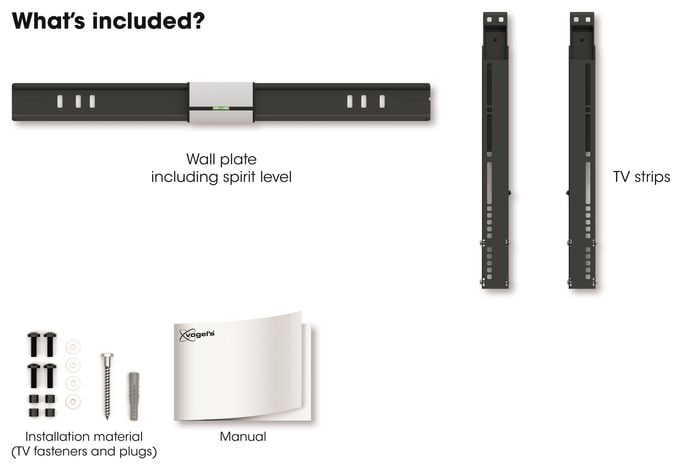 Wand Halterung bis 165,1 cm (65") 25 kg 0 - 15° Thin 515 