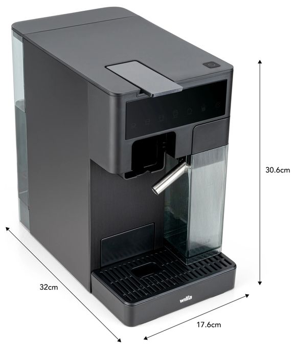 Kaffeekapsel, Gemahlener Kaffee Maschine  MMA1T-TCM20 Volo Multi (Schwarz) 