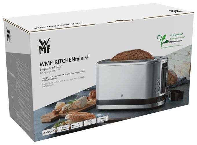 Toaster 900 W 2 Scheibe(n) 7 Stufen  KÜCHENminis (Edelstahl) 