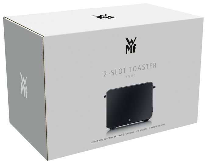 Toaster 1050 W 2 Scheibe(n) 7 Stufen  Stelio (Schwarz) 