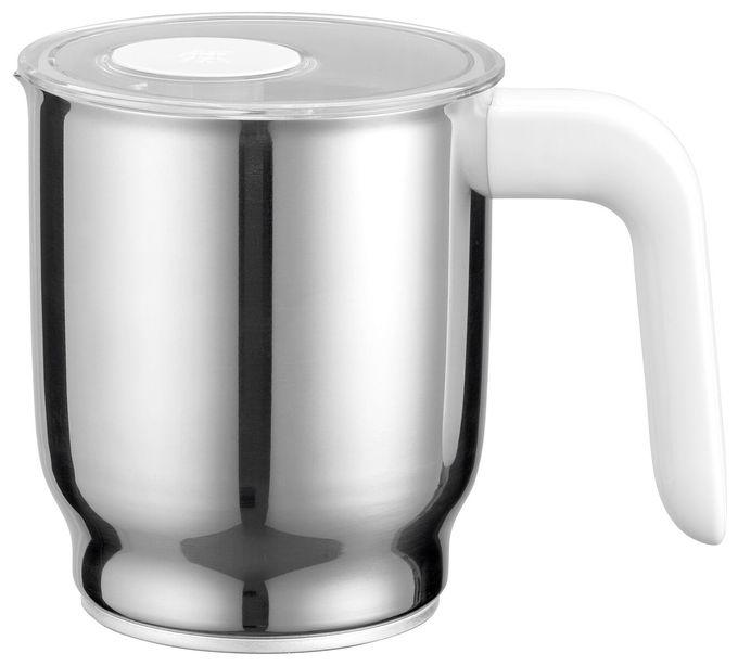 Milchaufschäumer Automatischer Milchaufschäumer/-wärmer ca. 400 ml  Enfinigy (Silber) 