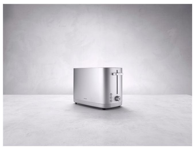 Toaster 1000 W 2 Scheibe(n)  Enfinigy kurz (Satinierter Stahl) 