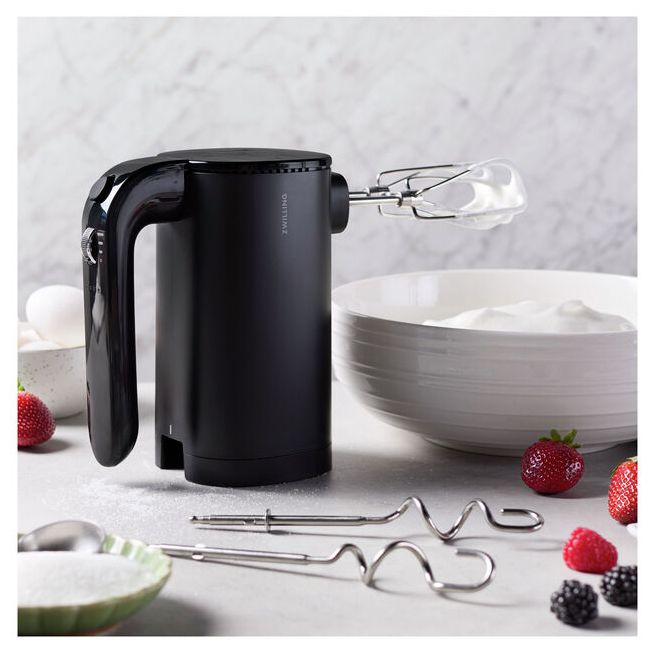Handmixer 250 W 3 Stufen  Xtend Kabelloses Handrührgerät Starter Set (Schwarz) 