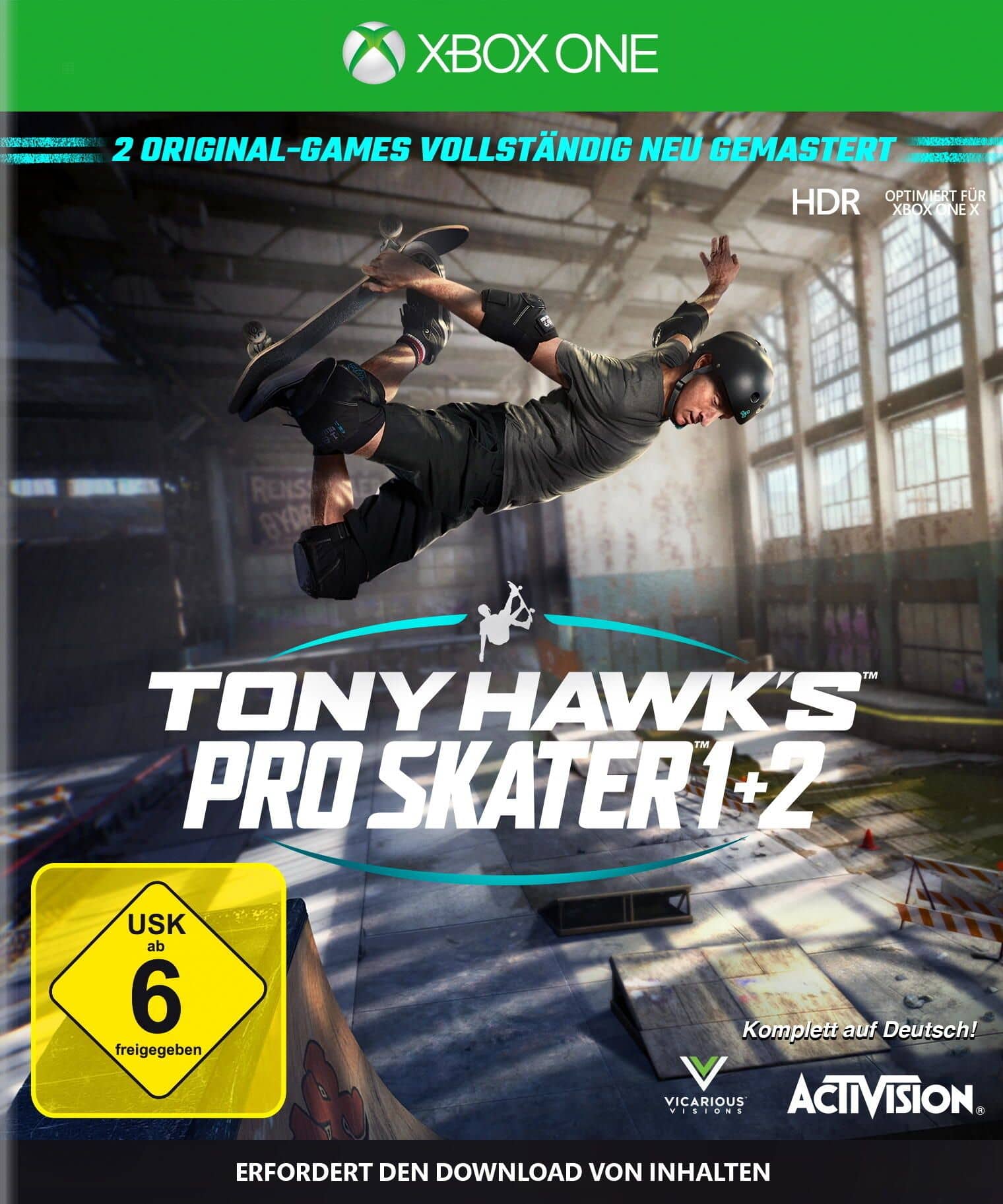 Activision Tony Hawks Pro Skater 1+2 5030917291289