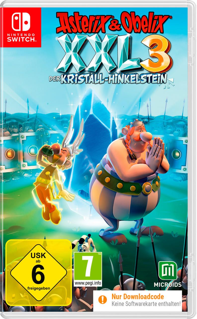 ak tronic Asterix & Obelix XXL3: Der Kristall-Hinkelstein (Nintendo Switch) 12250