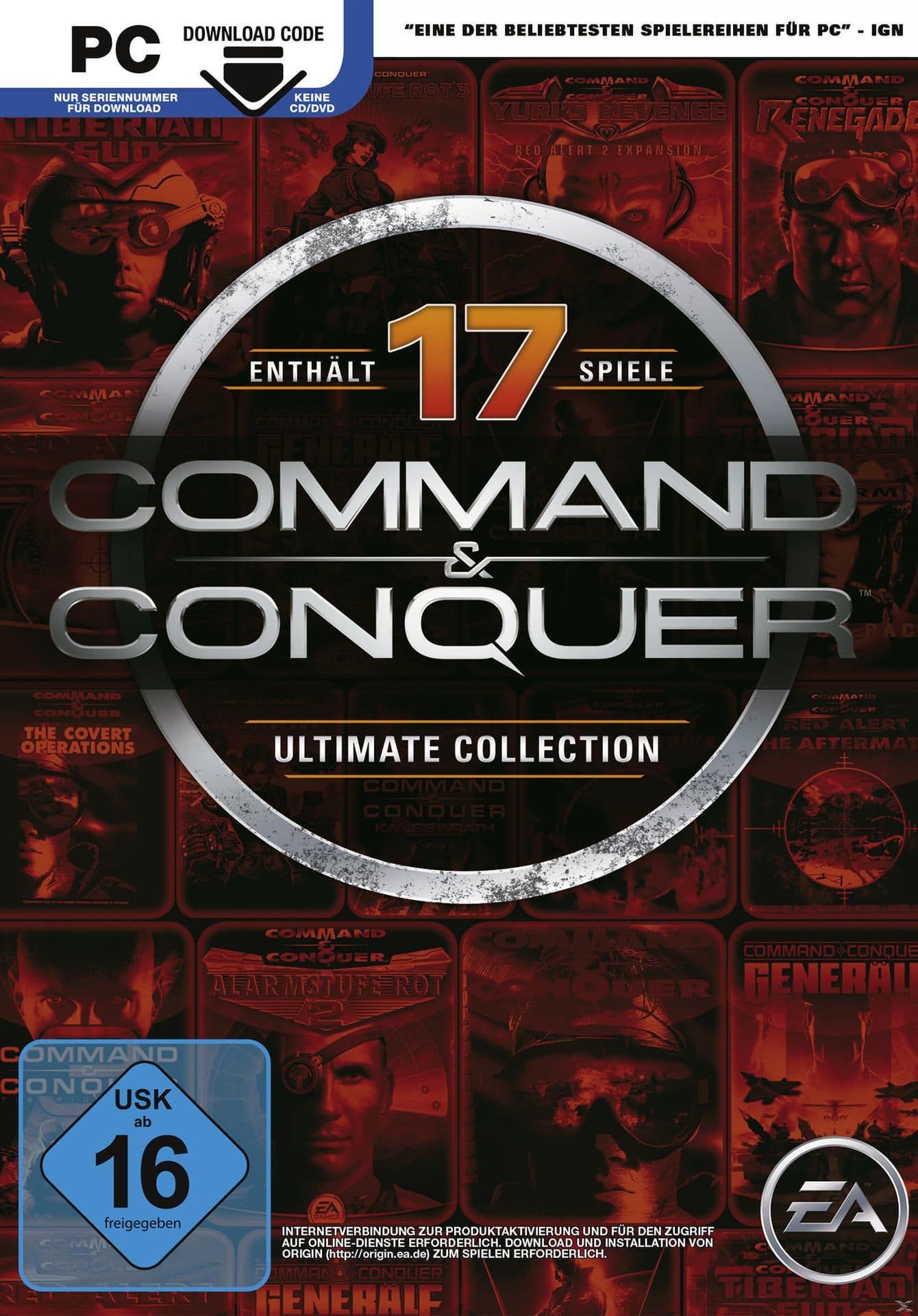 ak tronic Command & Conquer Ultimate Collection (PC) 46206