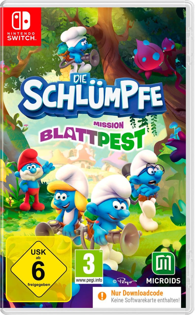 ak tronic Die Schlümpfe: Mission Blattpest (Nintendo Switch) 12251