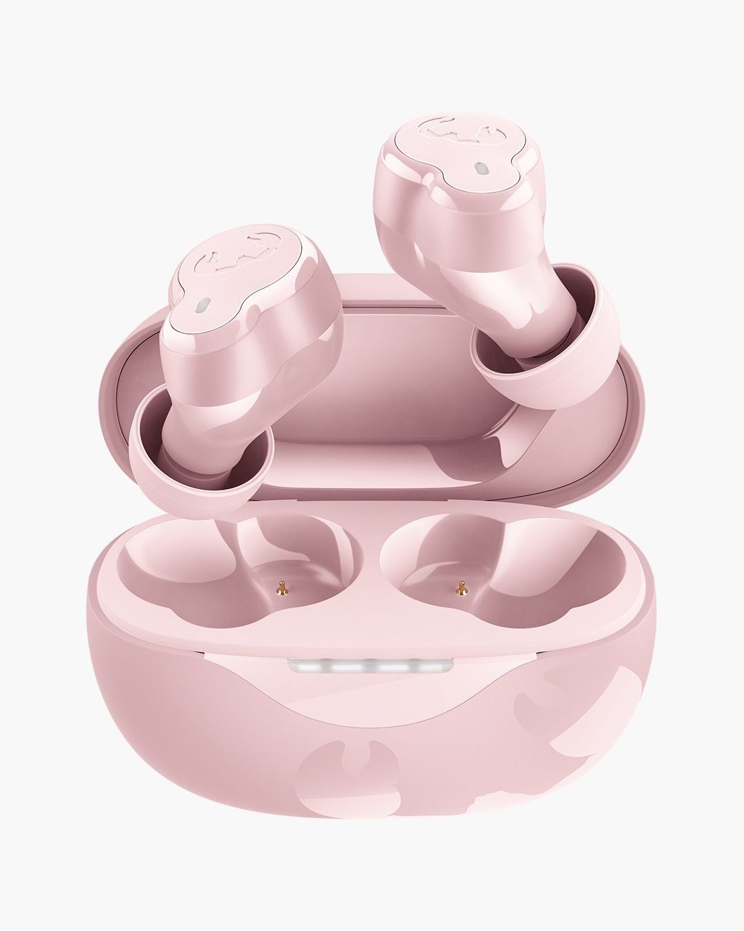 Fresh n Rebel In-Ear Bluetooth Kopfhörer kabellos 7 h Laufzeit USB Typ-C Twins Breez (Pink) 00231804