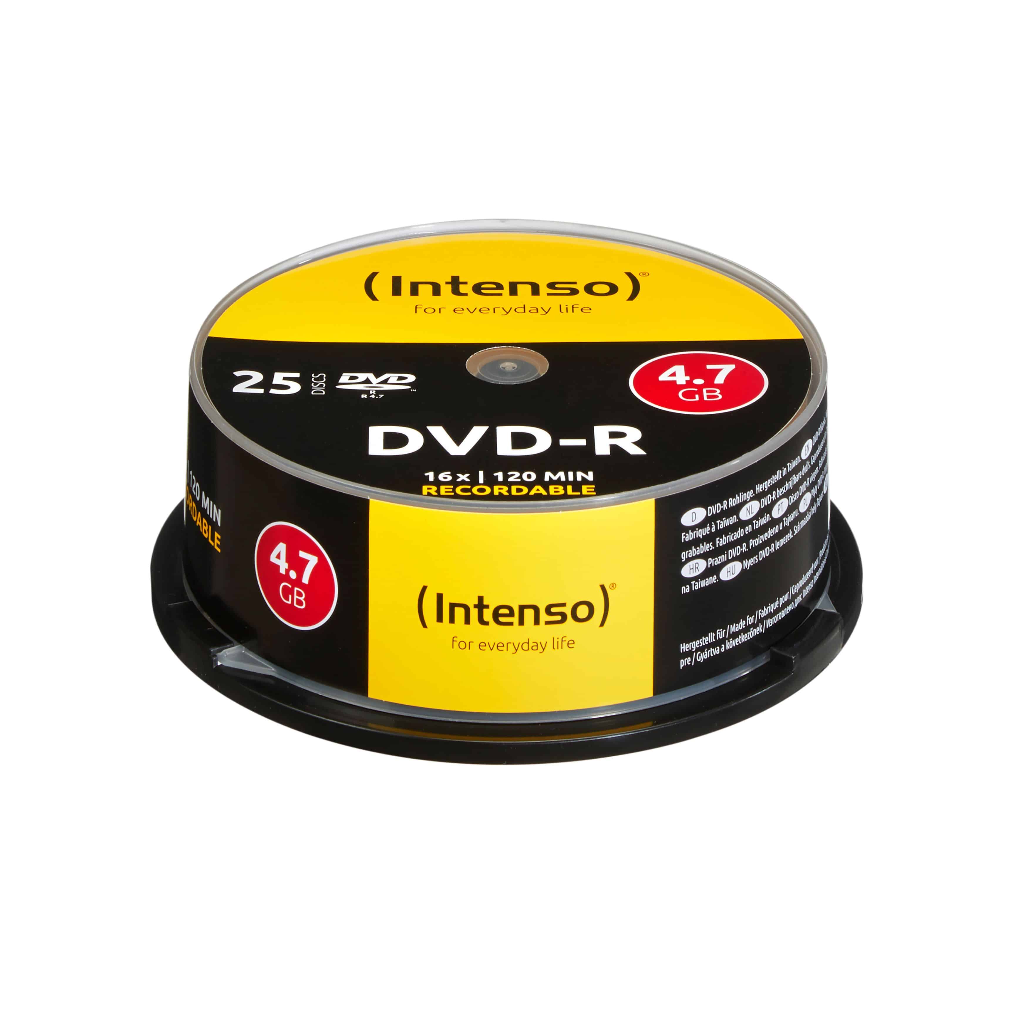 Intenso DVD-R 4.7GB, 16x 4101154