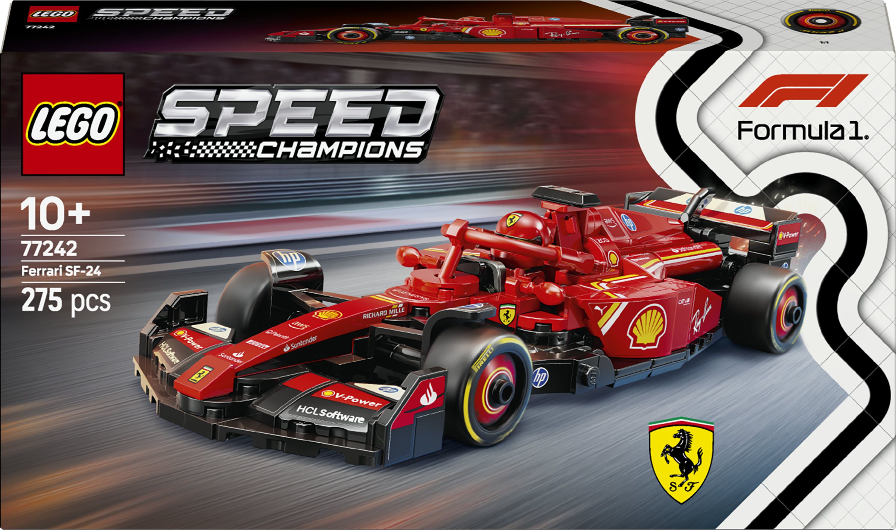 LEGO Ferrari SF-24 F1® Rennauto 77242