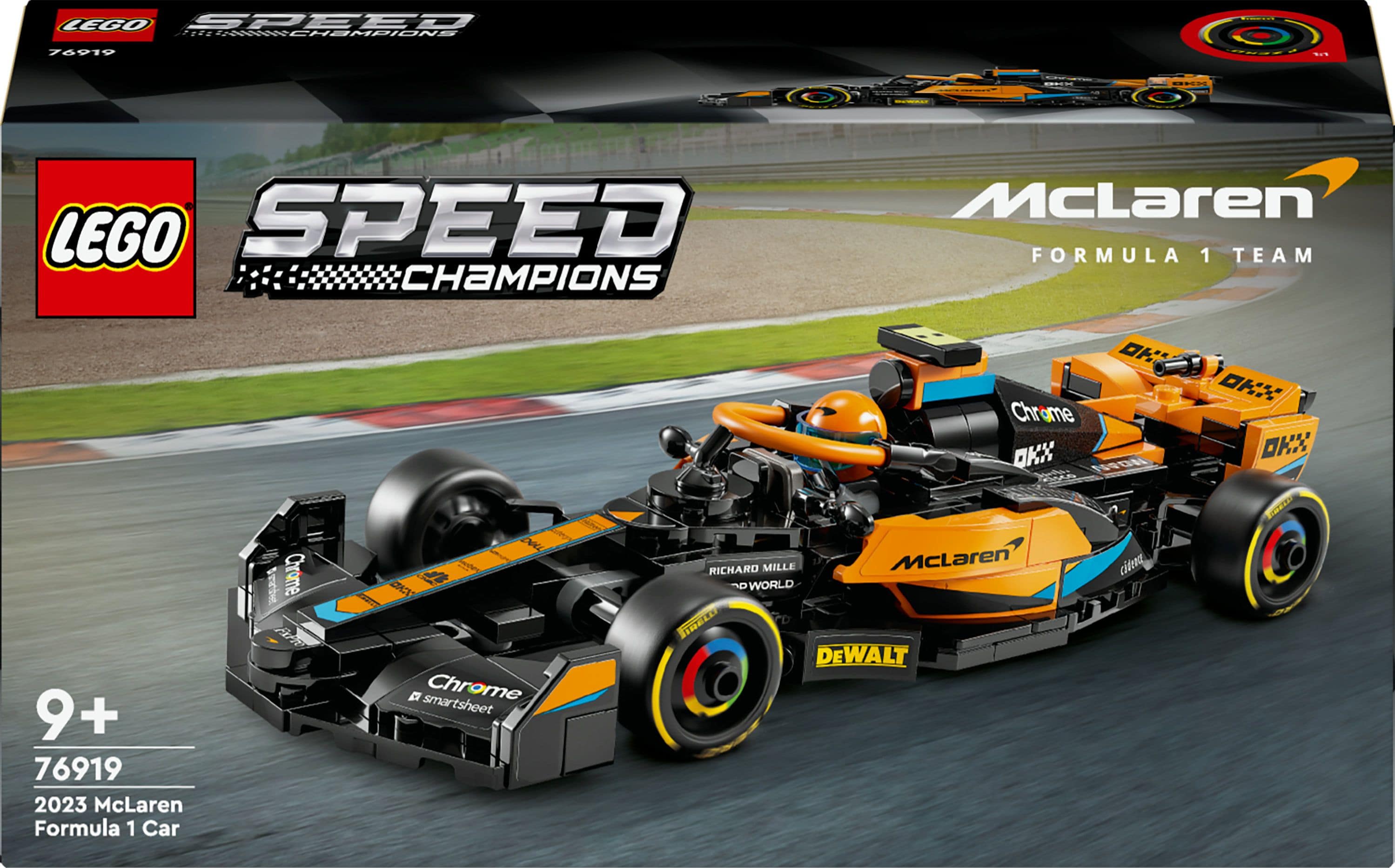 LEGO McLaren Formel-1 Rennwagen 2023 76919