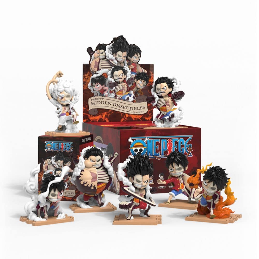 Mighty Jaxx Freenys Hidden Dissectibles: One Piece (Serie 6) Blindbox 10599